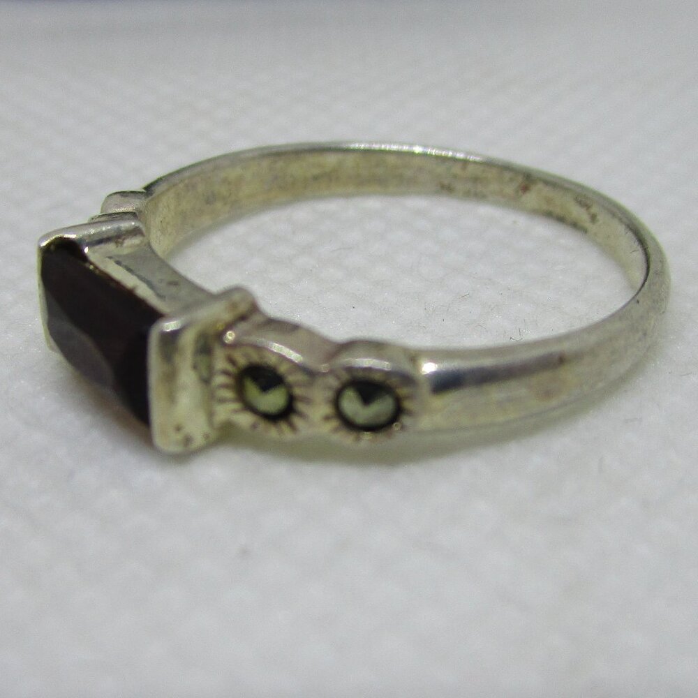 Small Solitaire Stone Set Ring - image 5